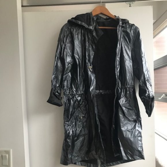 Dex Gunmetal raincoat - Picture 1 of 3